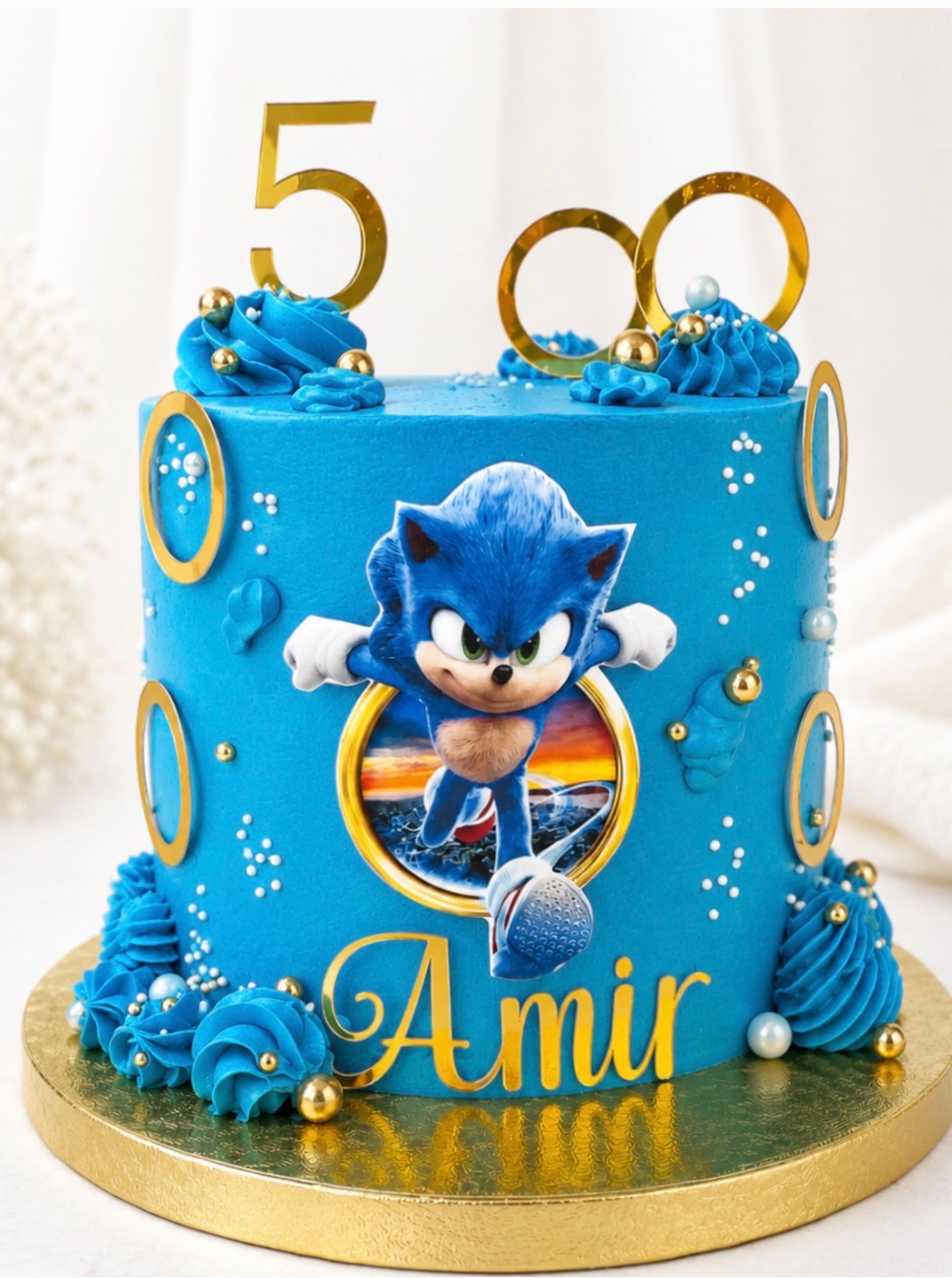 SONIC SPEED | Taasty Cakes SONIC SPEED — Sonic Speed 💙⚡
Plongez dans un univers plein de vitesse et d’aventure avec ce cake design inspiré de Sonic !
Habillé | Taasty Cakes