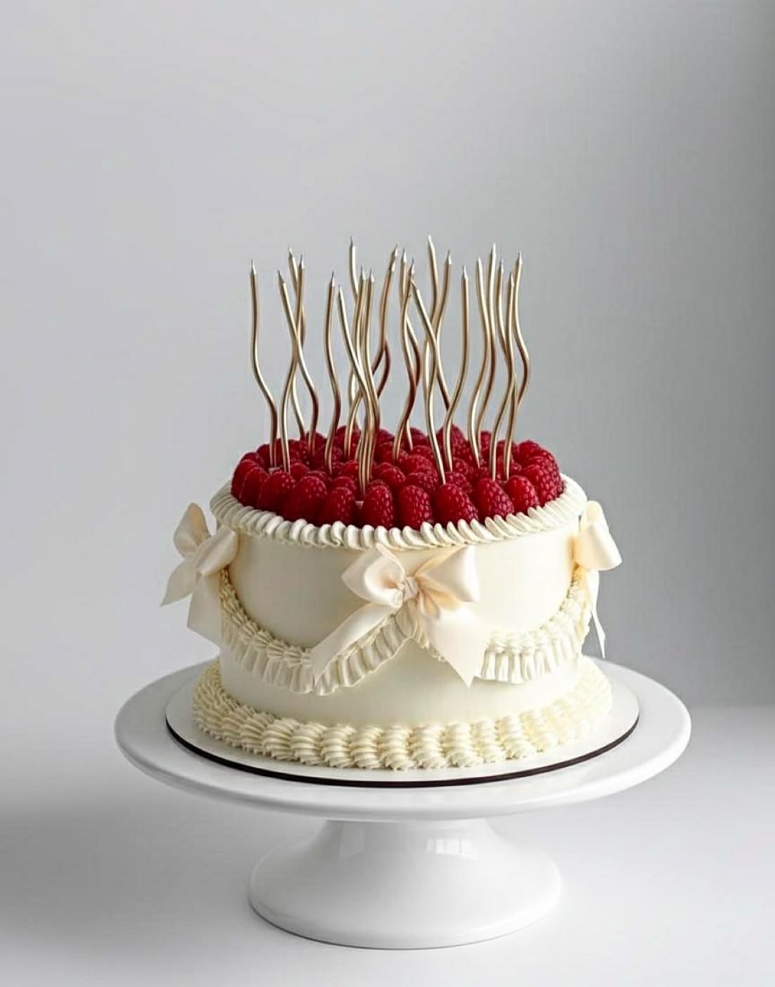 Vintage Cake framboise | Taasty Cakes Vintage Cake framboise — Un élégant layer cake à la crème vanillée, décoré de volants vintage et généreusement garni de framboises fraîches. Une | Taasty Cakes